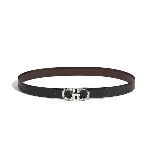 Reversible And Adjustable Gancini Belt